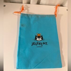 Jellycat Turquoise Cat Toy Pouch